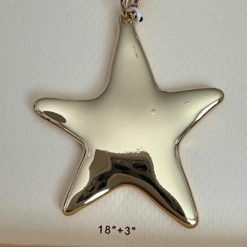 Camila Coelho Gold colored Star Pendant Necklace